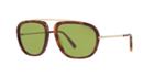 Tom Ford Johnson Brown Aviator Sunglasses - Ft0453