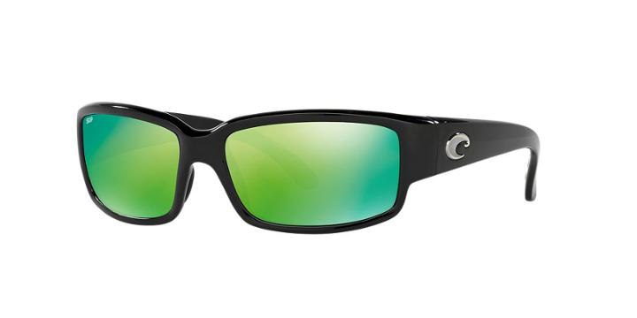 Costa Del Mar Caballito Black Rectangle Sunglasses - 06s000169