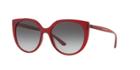 Dolce &amp; Gabbana 54 Red Butterfly Sunglasses - Dg6119