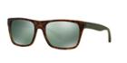 Emporio Armani Green Square Sunglasses - Ea4048
