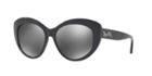 Coach 55 Black Cat-eye Sunglasses - Hc8206