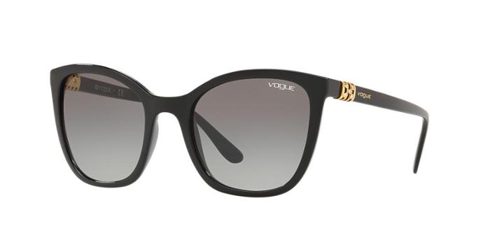 Vogue Vo5243sb 53 Black Butterfly Sunglasses