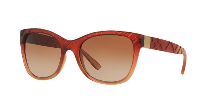 Burberry Burgundy Square Sunglasses - Be4219