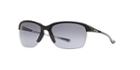 Oakley Women's Unstoppable Black Rectangle Sunglasses, Polarized - Oo9191