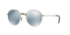 Ray-ban Silver Round Sunglasses - Rb3532