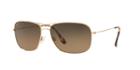Maui Jim 773 Breezeway 63 Gold Pilot Sunglasses