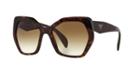 Prada Tortoise Square Sunglasses - Pr 16rs