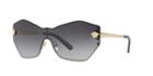 Versace 43 Gold Square Sunglasses - Ve2182