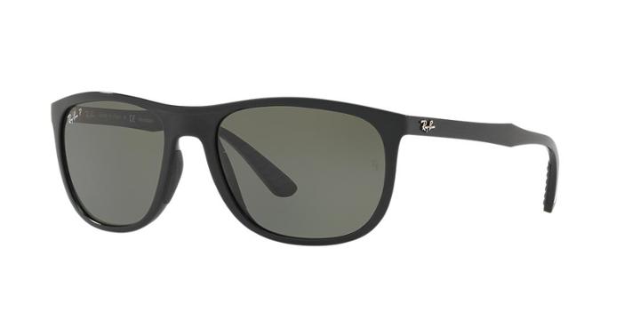 Ray-ban 58 Black Square Sunglasses - Rb4291
