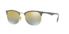 Ray-ban Gold Square Sunglasses - Rb3538