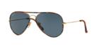 Ray-ban Aviator Full Color Brown Sunglasses - Rb3025jm