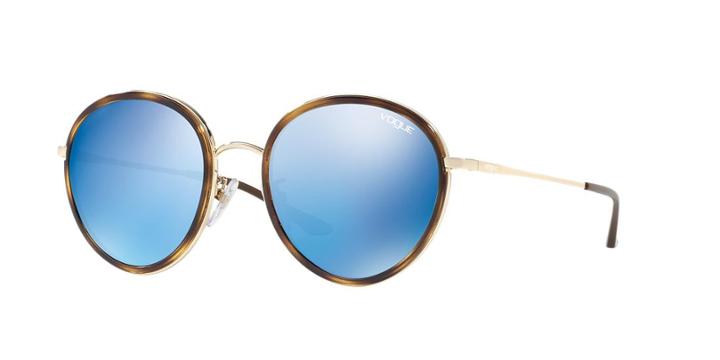 Vogue Vo4065sd 55 Tortoise Round Sunglasses