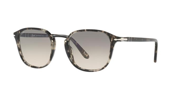 Persol 53 Brown Round Sunglasses - Po3186s