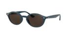 Ray-ban 51 Blue Oval Sunglasses - Rb4315