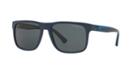 Emporio Armani Blue Square Sunglasses - Ea4071
