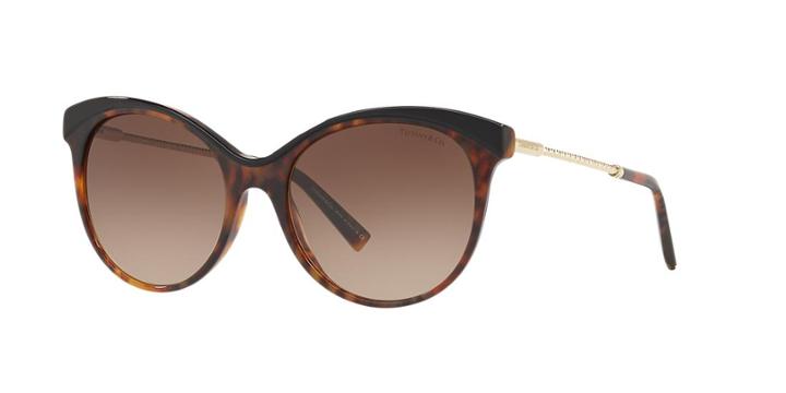 Tiffany &amp; Co. 55 Black Butterfly Sunglasses - Tf4149