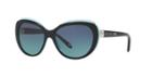 Tiffany &amp; Co. 56 Black Square Sunglasses - Tf4122