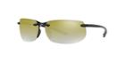 Maui Jim Banyans Black Rectangle Sunglasses, Polarized