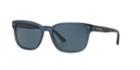 Giorgio Armani Ar8049 56 Blue Rectangle Sunglasses