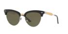 Gucci Gg0055s 55 Black Cat-eye Sunglasses