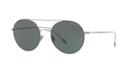 Giorgio Armani 54 Gunmetal Round Sunglasses - Ar6050