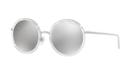 Giorgio Armani 52 Grey Round Sunglasses - Ar6052