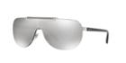 Versace Silver Aviator Sunglasses - Ve2140