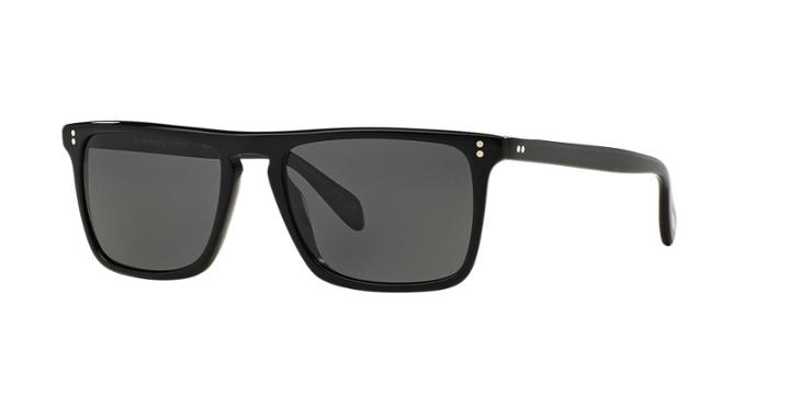 Oliver Peoples Ov5189s Bernardo Black Square Sunglasses