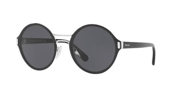 Prada Pr 57ts 54 Multicolor Round Sunglasses