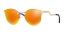 Fendi Grey Oval Sunglasses - Ff 0040