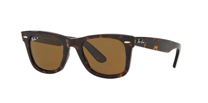 Ray-ban 50 Wayfarer Tortoise Sunglasses - Rb2140