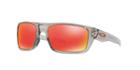 Oakley 60 Drop Point Grey Rectangle Sunglasses - Oo9367