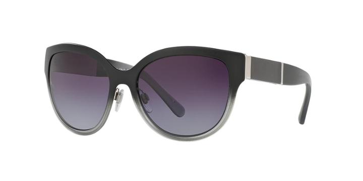 Burberry Silver Round Sunglasses - Be3087