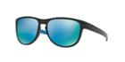 Oakley 57 Sliver R Black Rectangle Sunglasses - Oo9342
