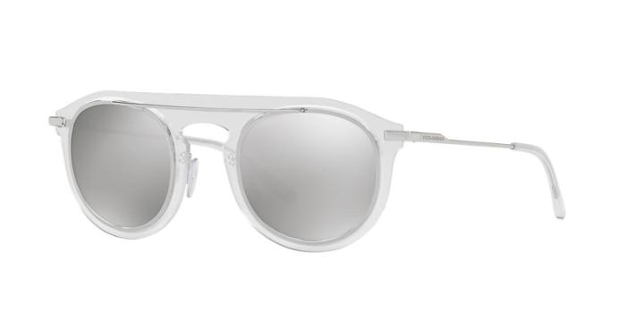 Dolce &amp; Gabbana Clear Round Sunglasses - Dg2169