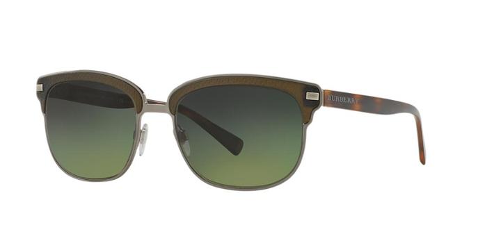 Burberry 56 Multicolor Square Sunglasses - Be4232