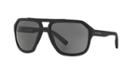 Dolce &amp; Gabbana Black Matte Square Sunglasses - Dg2146