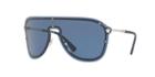 Versace Silver Aviator Sunglasses - Ve2180
