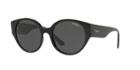 Vogue Vo5245s 53 Black Round Sunglasses