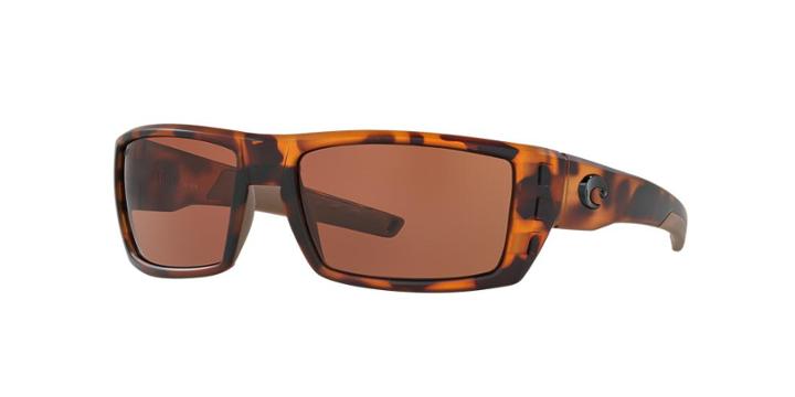 Costa Del Mar Rafael Tortoise Rectangle Sunglasses