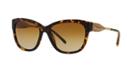Burberry Tortoise Cat-eye Sunglasses - Be4203