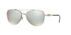Tiffany &amp; Co. 59 Gold Aviator Sunglasses - Tf3054b