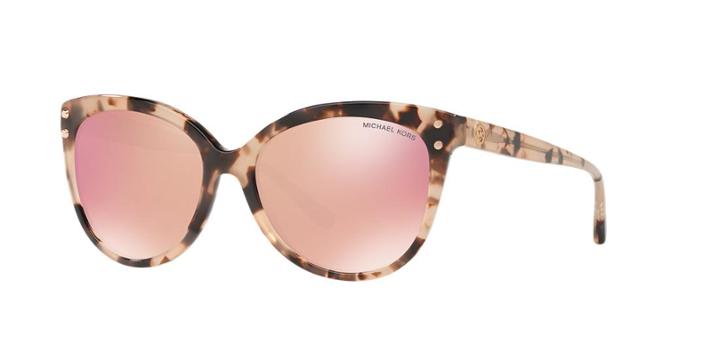 Michael Kors 55 Jan Tortoise Wrap Sunglasses - Mk2045