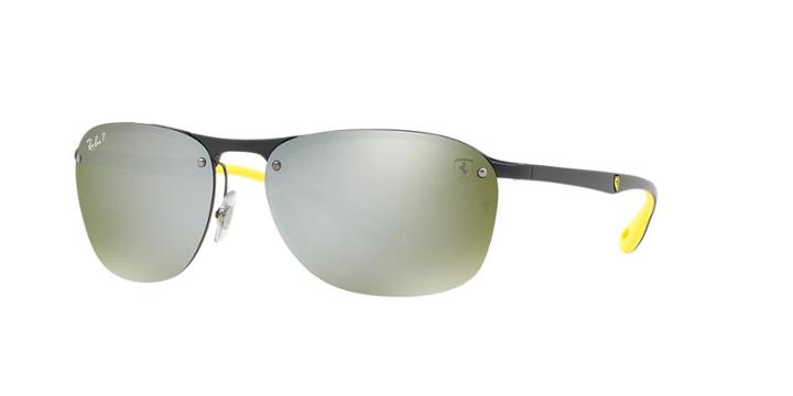 Ray-ban Rb4302m 62 Grey Square Sunglasses