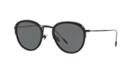 Giorgio Armani 50 Black Round Sunglasses - Ar6068