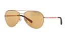 Michael Kors Gramercy Rose Gold Aviator Sunglasses - Mk1001 59