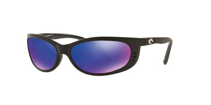 Costa Del Mar Fathom Black Rectangle Sunglasses - 06s000006