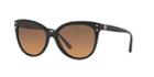 Michael Kors 55 Jan Black Cat-eye Sunglasses - Mk2045