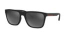 Armani Exchange Ax4080s 57 Black Matte Square Sunglasses