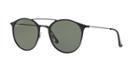 Ray-ban Black Matte Wrap Sunglasses - Rb3546